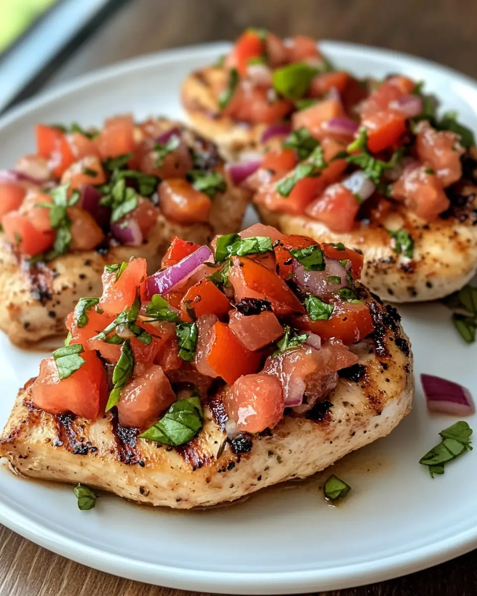 🍽️ Bruschetta Chicken