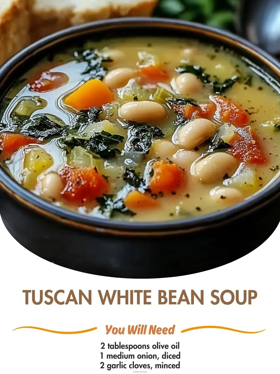Tuscan White Bean Soup π²β¨