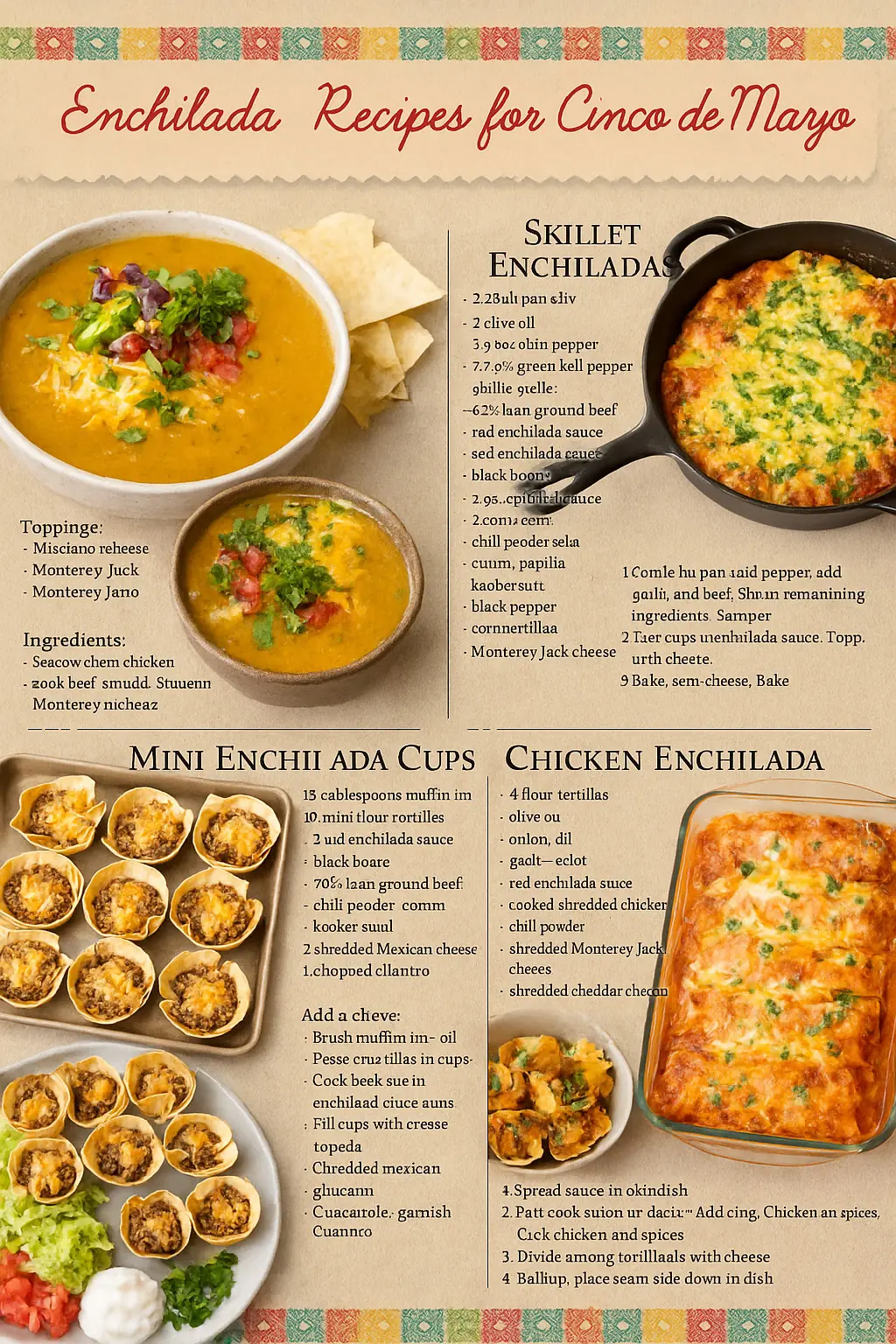 THE BEST ENCHILADA RECIPES FOR CINCO THE MAYO!