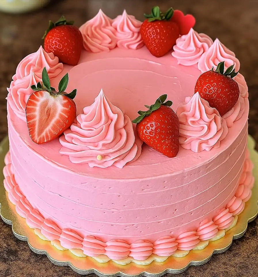 ππ Barbie Pink Strawberry Dream Cake ππ