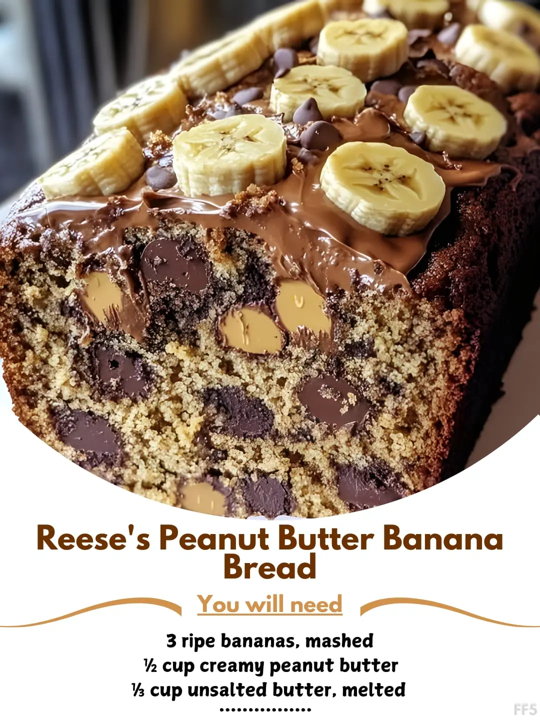 Peanut Butter Banana Bread