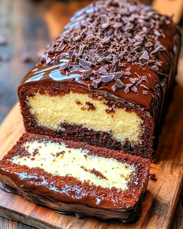 Chocolate Cream Cheese Pound Cake
