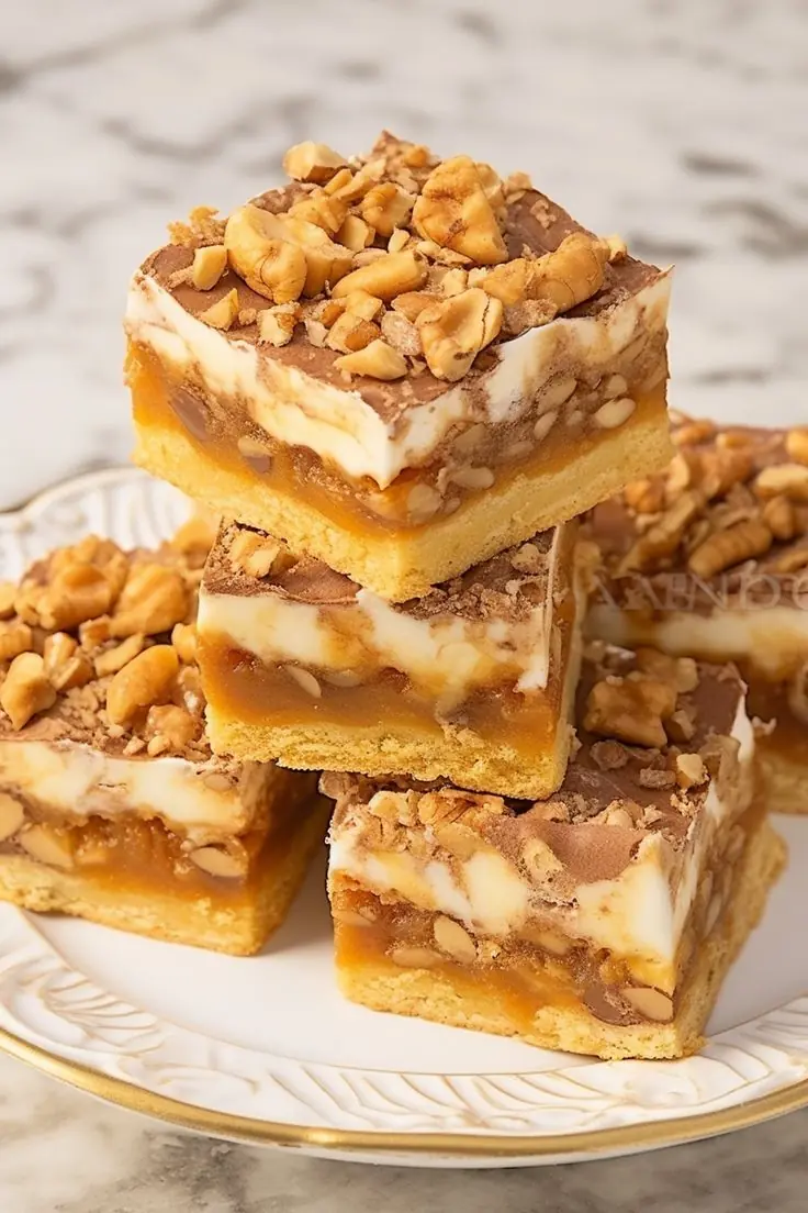 π― Cake Mix Toffee Bars