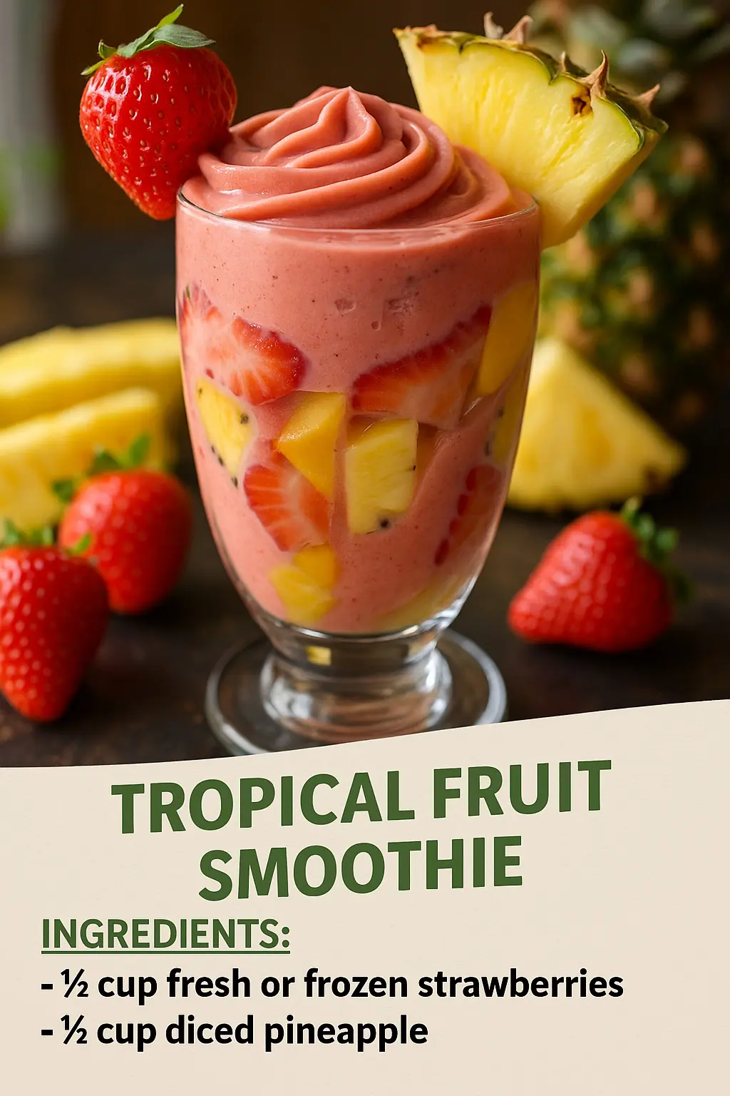 πΉπ΄ Tropical Fruit Smoothie
