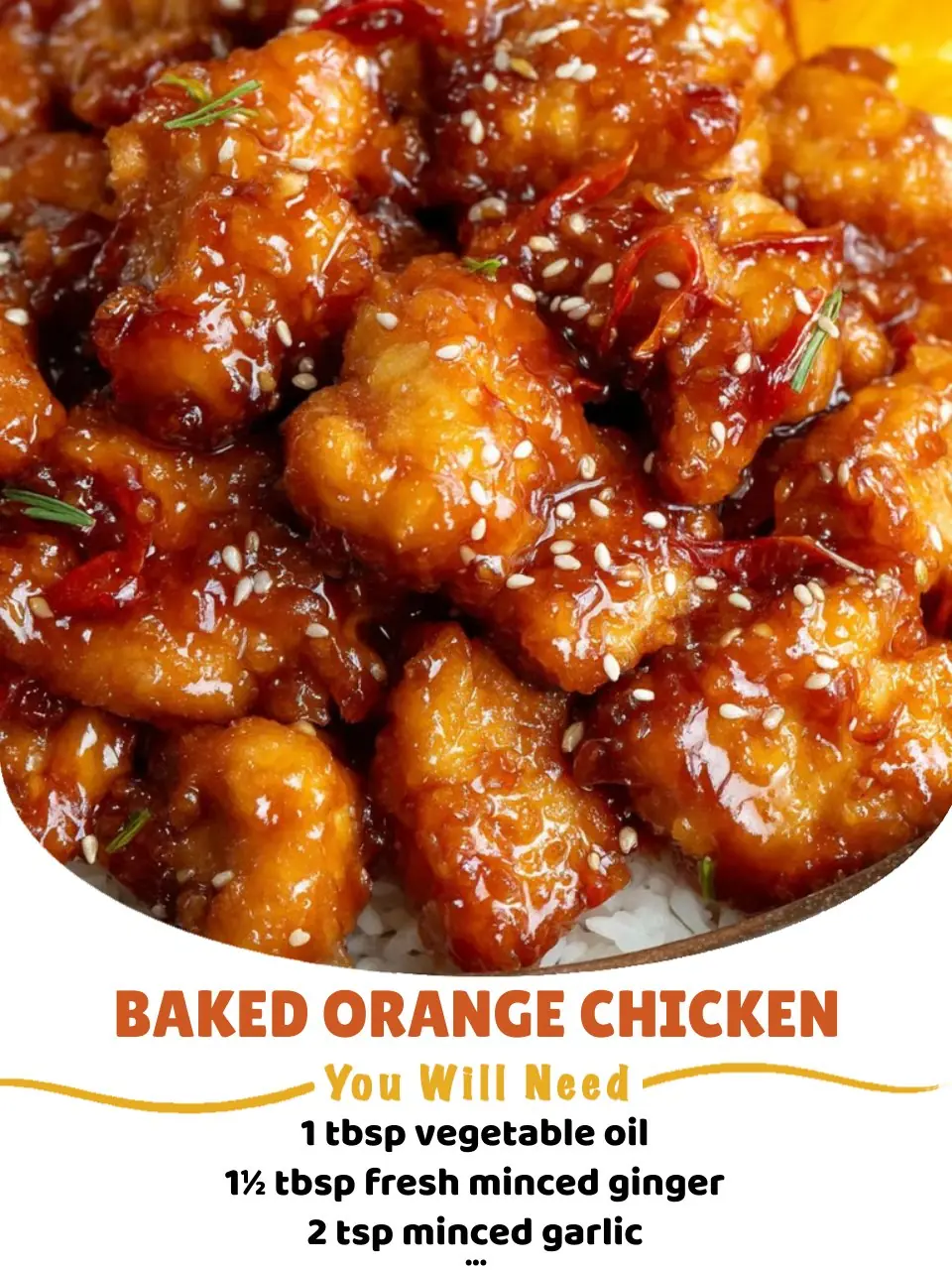 Baked Orange Chicken