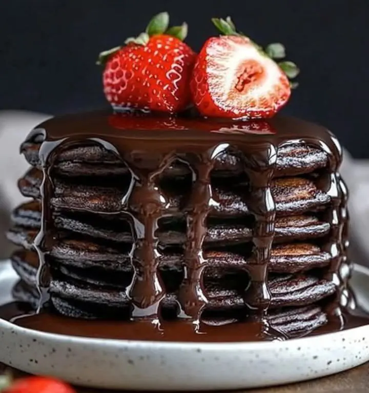Ultimate Double Chocolate Pancakes đ«