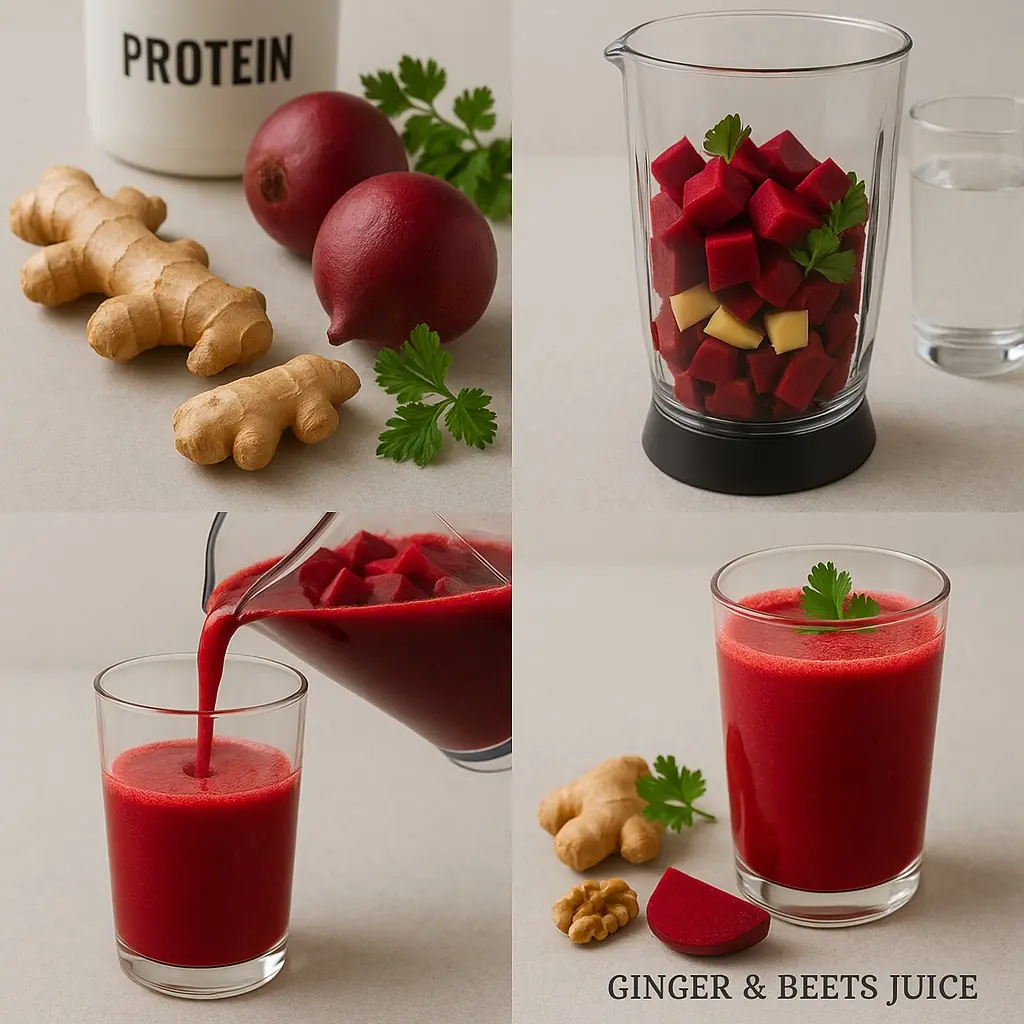Refreshing Detox Recipe: Ginger and Beet Elixir for Healthier Living