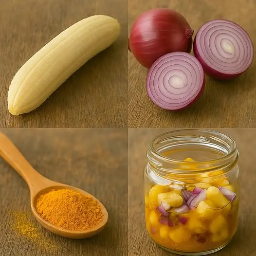 Why Banana, Onion, and Turmeric Are the Trio Your Body Didnโt Know It Needed