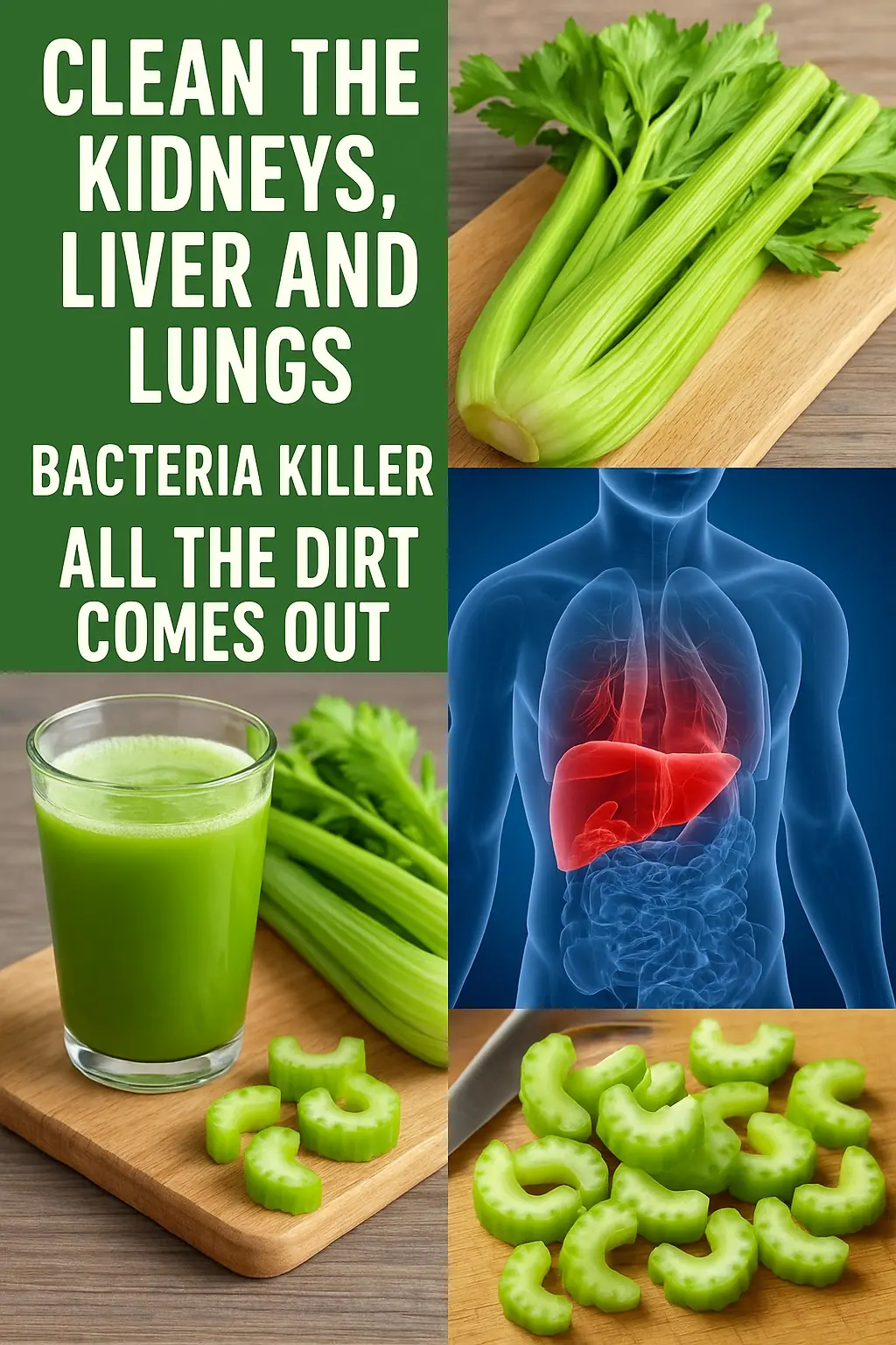 Cleanse Your Kidneys, Liver & Lungs – A Natural Bacteria Killer!