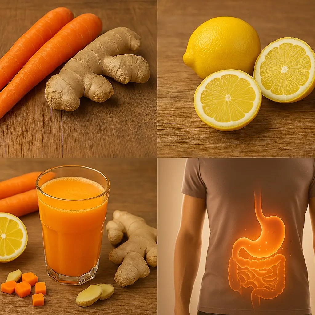 She Couldn’t Walk and Now Runs Like a Teenager! Cleanse Your Intestines and Liver with Ginger, Lemon, and Carrot