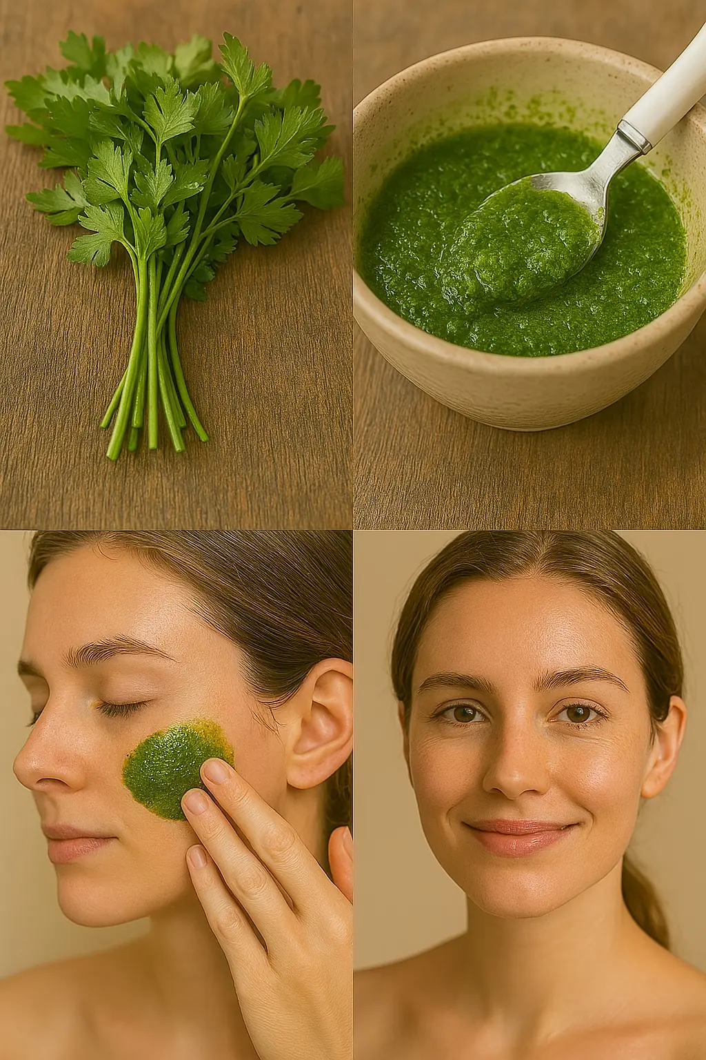 With This Cream, My Grandmother Looks 35 at 65: The Best Collagen Mask from Parsley