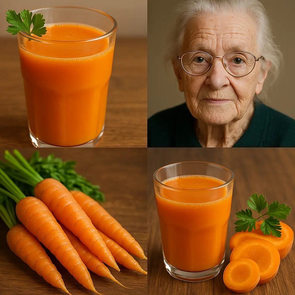 The Anti-Aging Carrot Drink: A Centenarian’s Daily Elixir