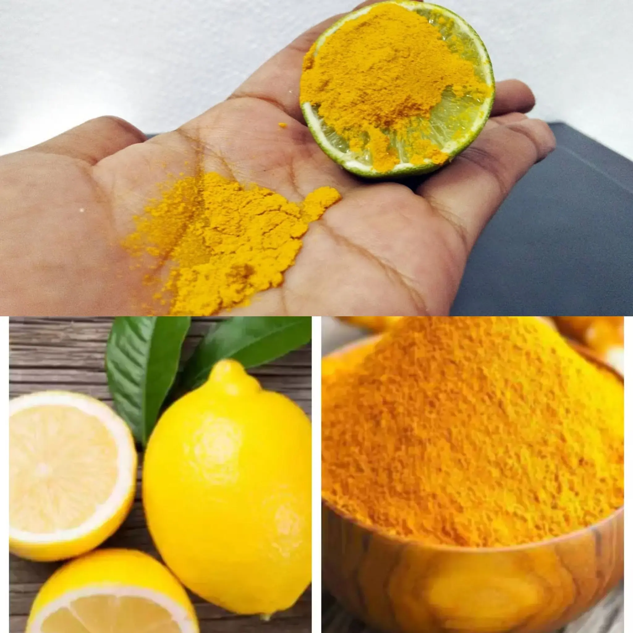 Instant Glowy Skin Hand & Face Pack – Skin Whitening with Turmeric & Lemon | Natural Beauty Tip