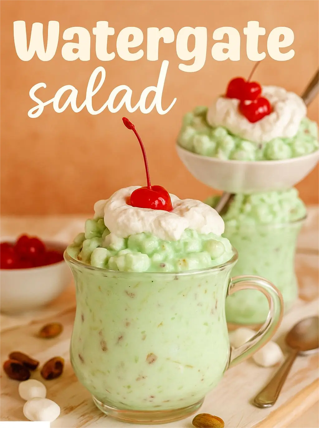 🥣 Classic Watergate Salad (Pistachio Fluff)
