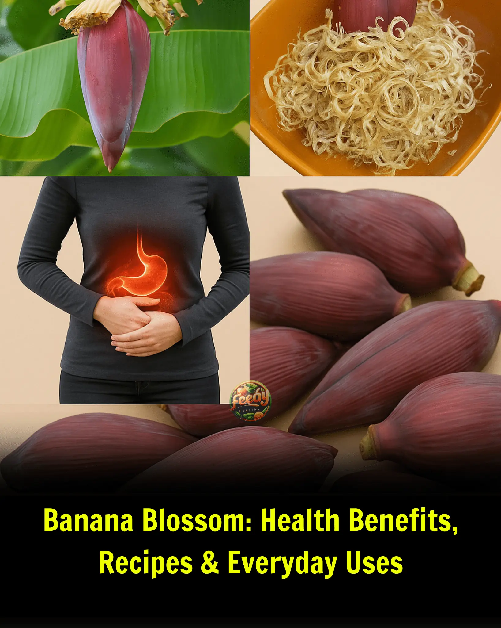Banana Blossom: Health Benefits, Recipes & Everyday Uses