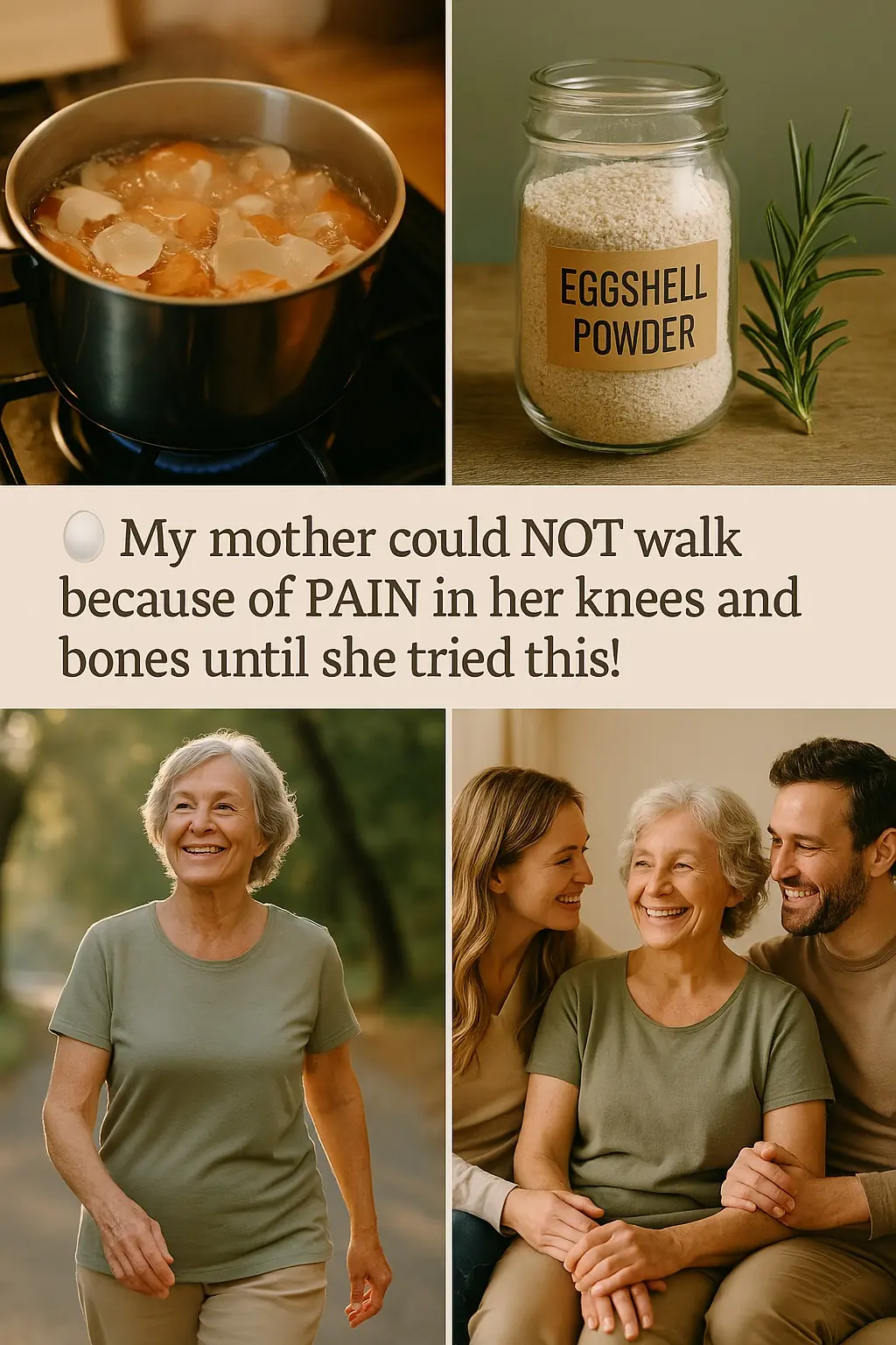 A Natural Remedy for Stronger Bones and Pain-Free Knees