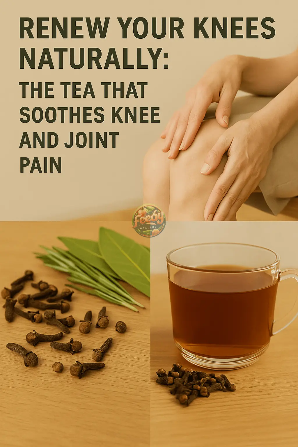 Renewed Knee! The Tea That Soothes Knee and Joint Discomfort