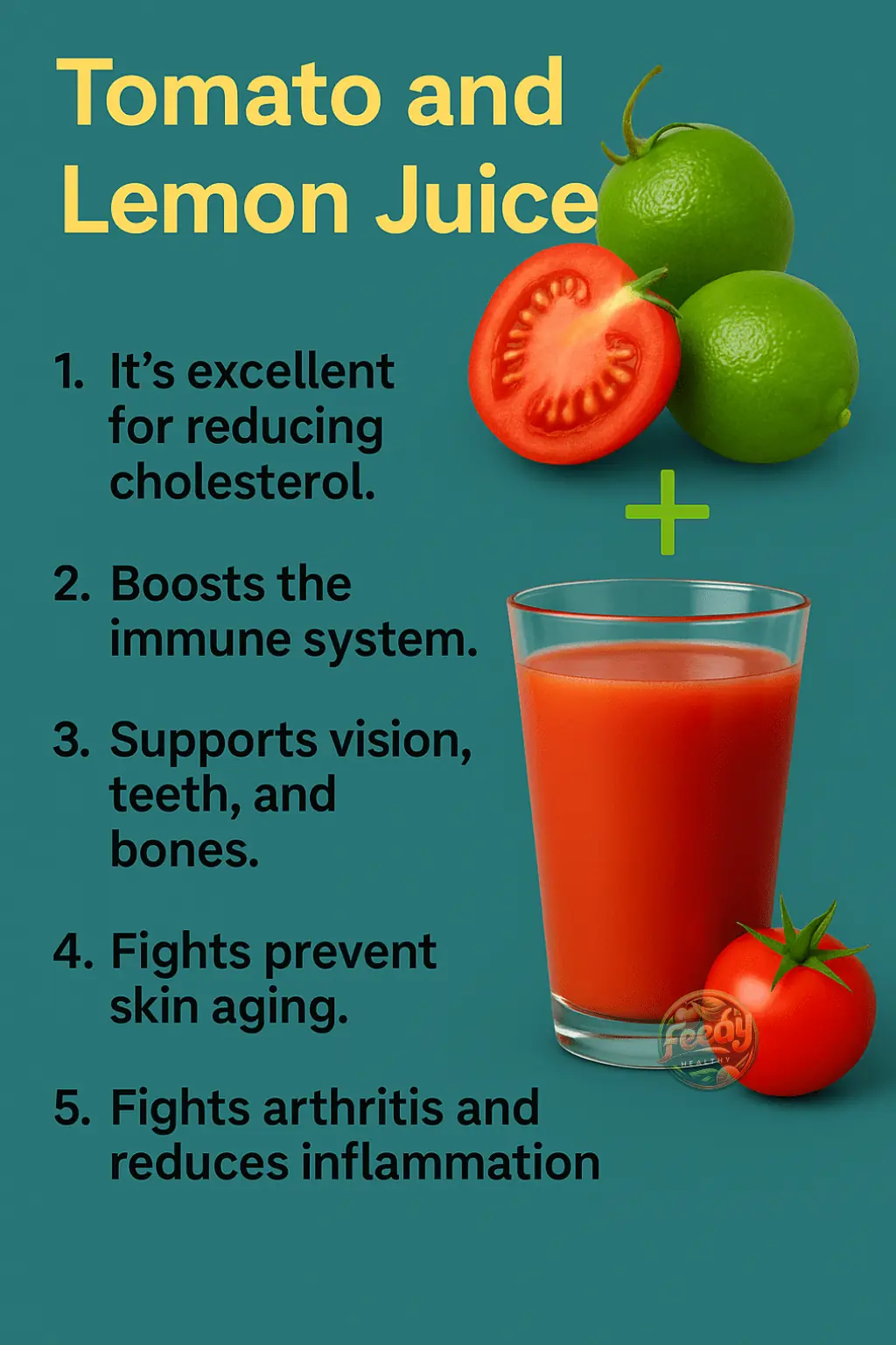 Tomato and Lemon Juice: A Natural Health Booster You Need to Try