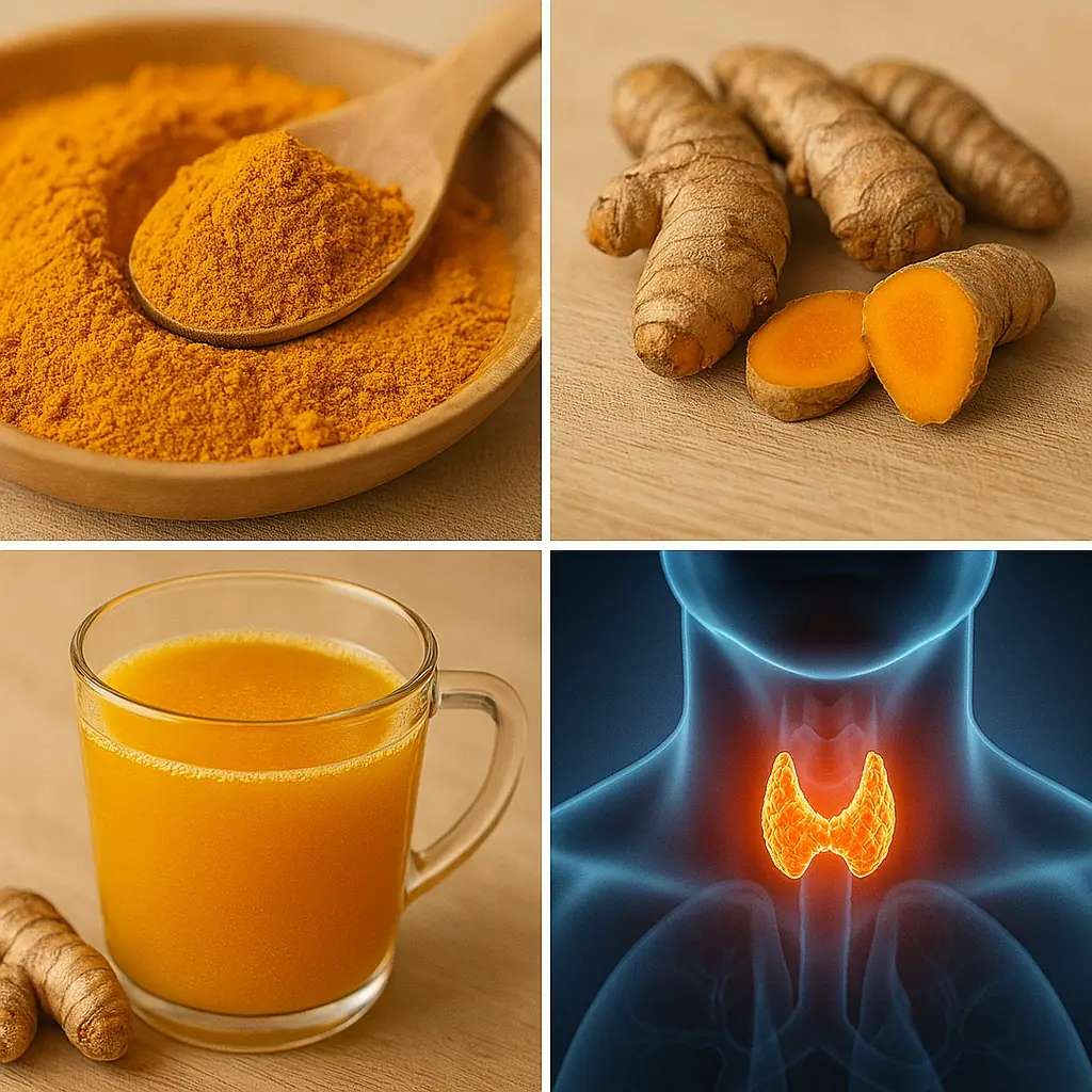 Supporting a Healthy Thyroid with Turmeric