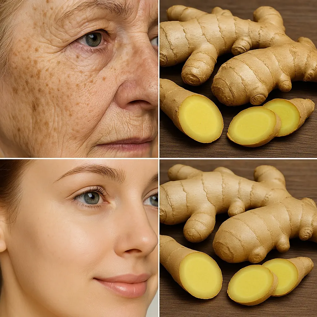 Ginger: A Natural Secret for Youthful Skin! πΏβ¨