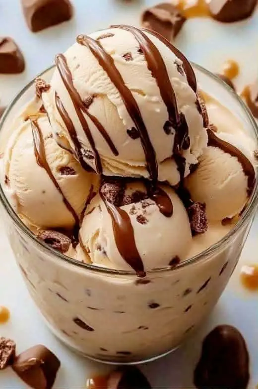 π¨ Homemade Moose Tracks Ice Cream (No-Churn)