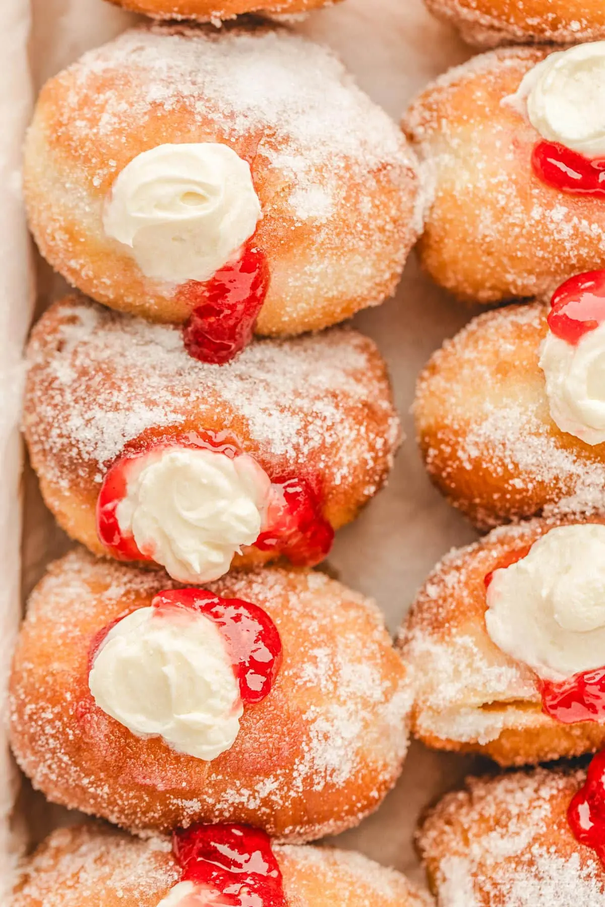 π Raspberry Cheesecake Donuts