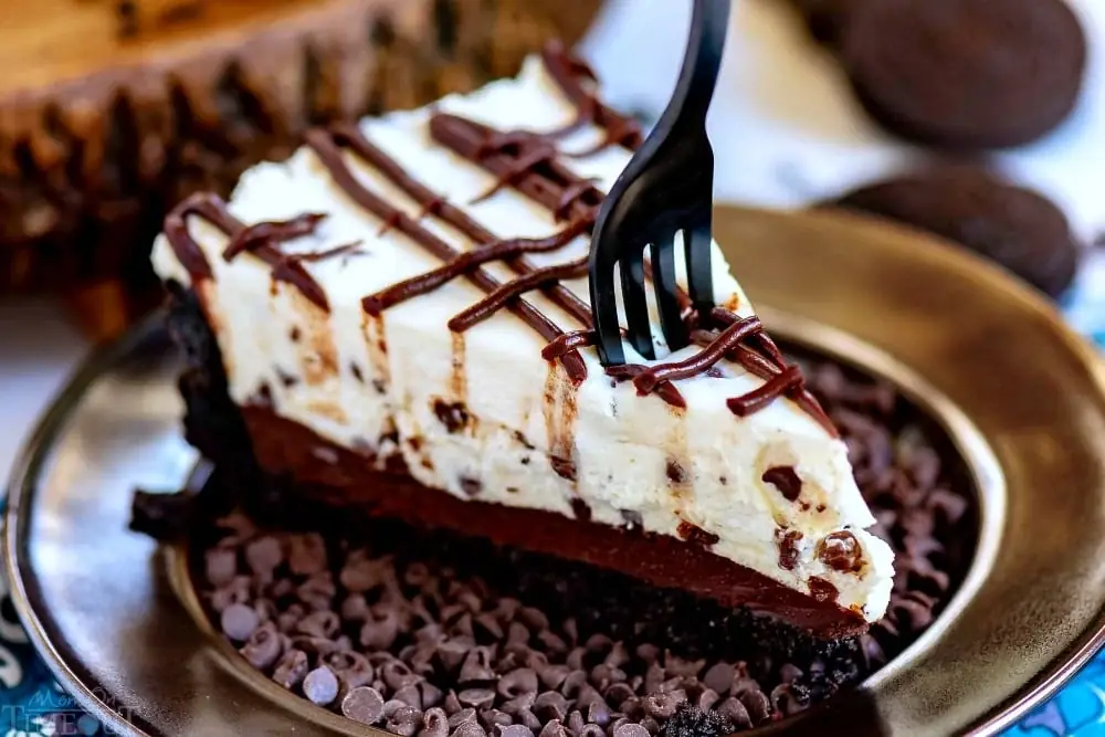 Chocolate Chip No Bake Cheesecake