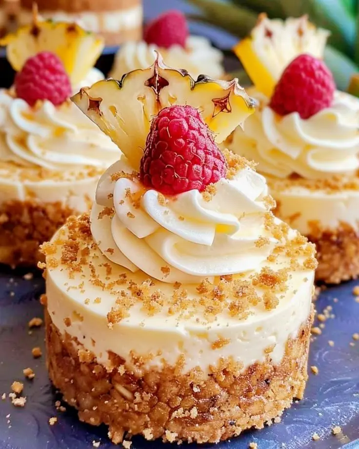 ππ SUMMER NO BAKE PINEAPPLE HEAVEN CHEESECAKE ππ
