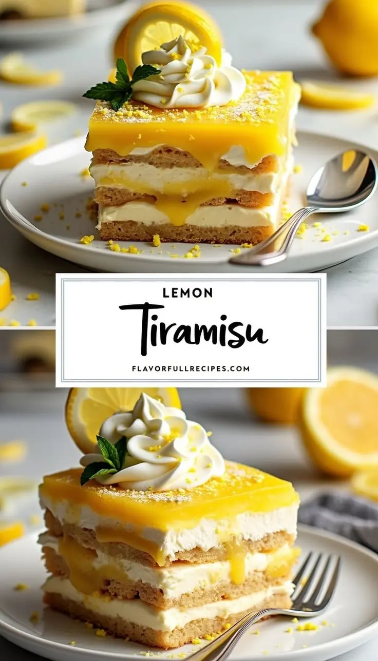 πβ±οΈπ SUMMER LEMON TIRAMISU CAKE πβ±οΈπ