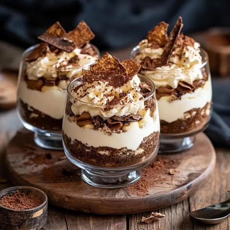 🍫✨ MINI BAILEYS CHOCOLATE CHEESECAKE TRIFLE