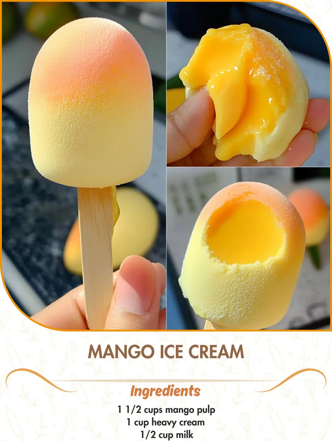 Mango Ice Cream
