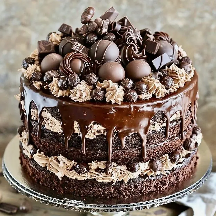 🍫 Summer Chocolate Overload Layer Cake ☀️