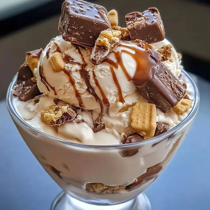 π¦ Malted Milk Toffee Crunch Ice Cream
