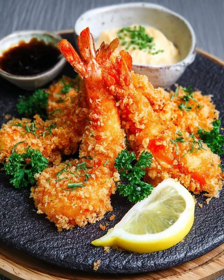 Crispy Panko Ebi Furai (Japanese Fried Shrimp)