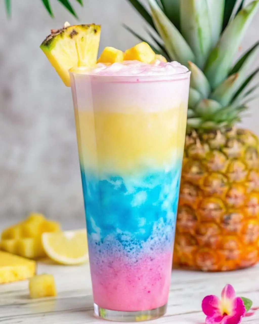 Tropical Piña Colada Cocktail
