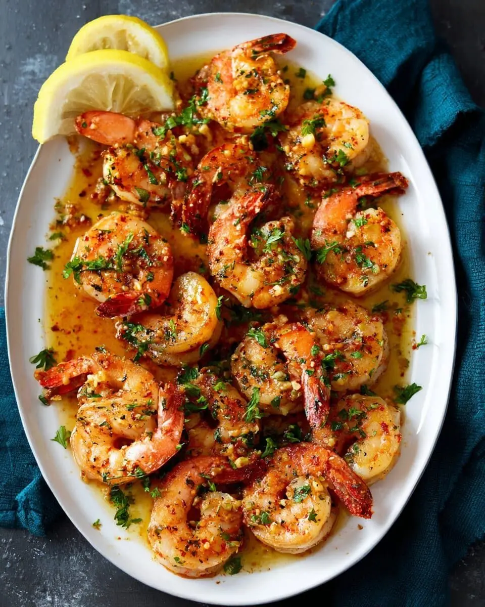 Spicy Garlic Butter Shrimp