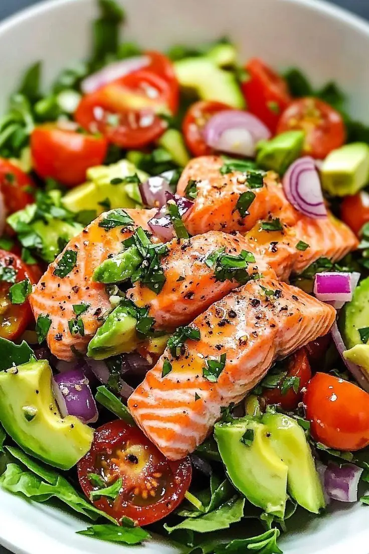 Salmon Avocado Salad