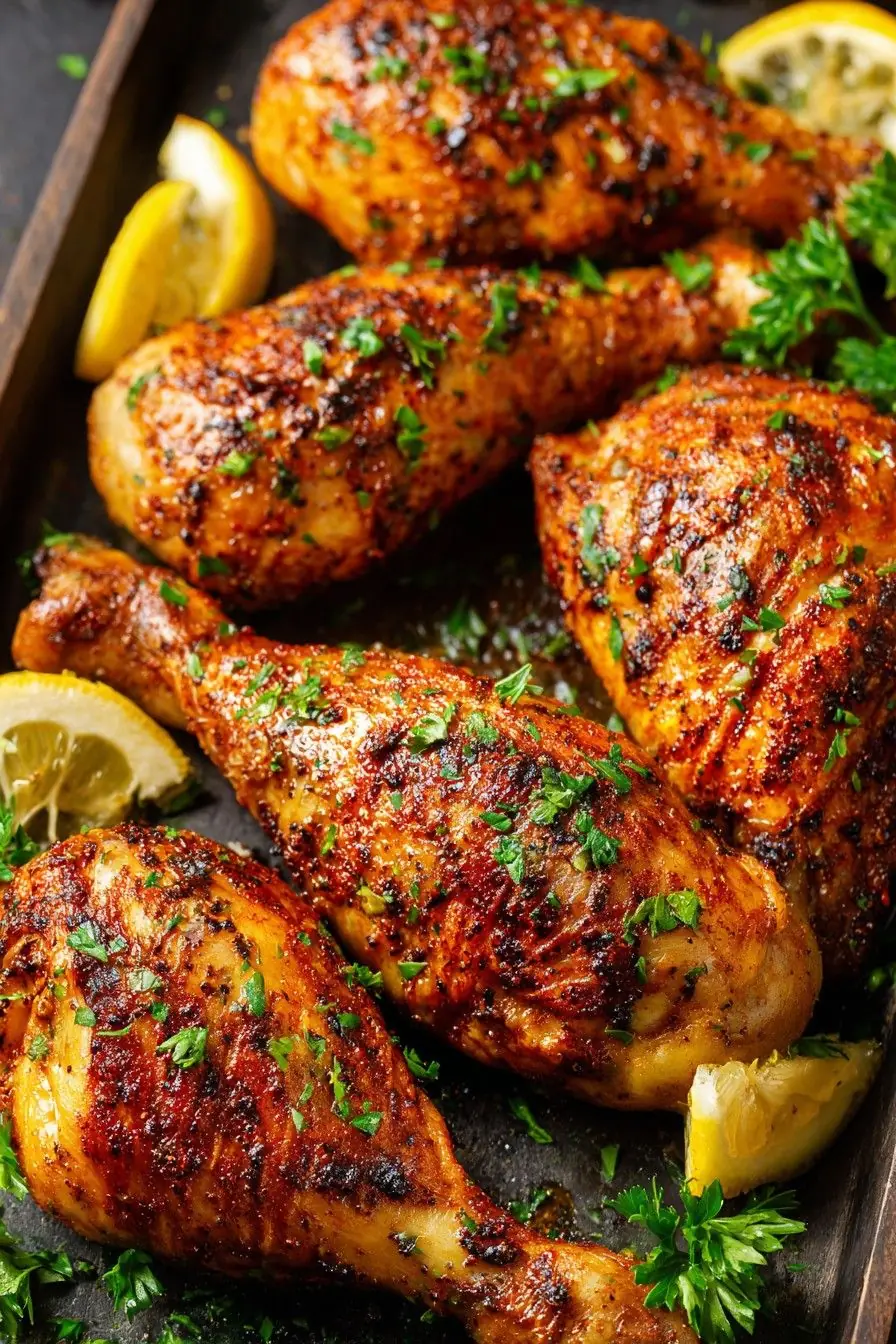 Spicy Roasted Chicken Drumsticks