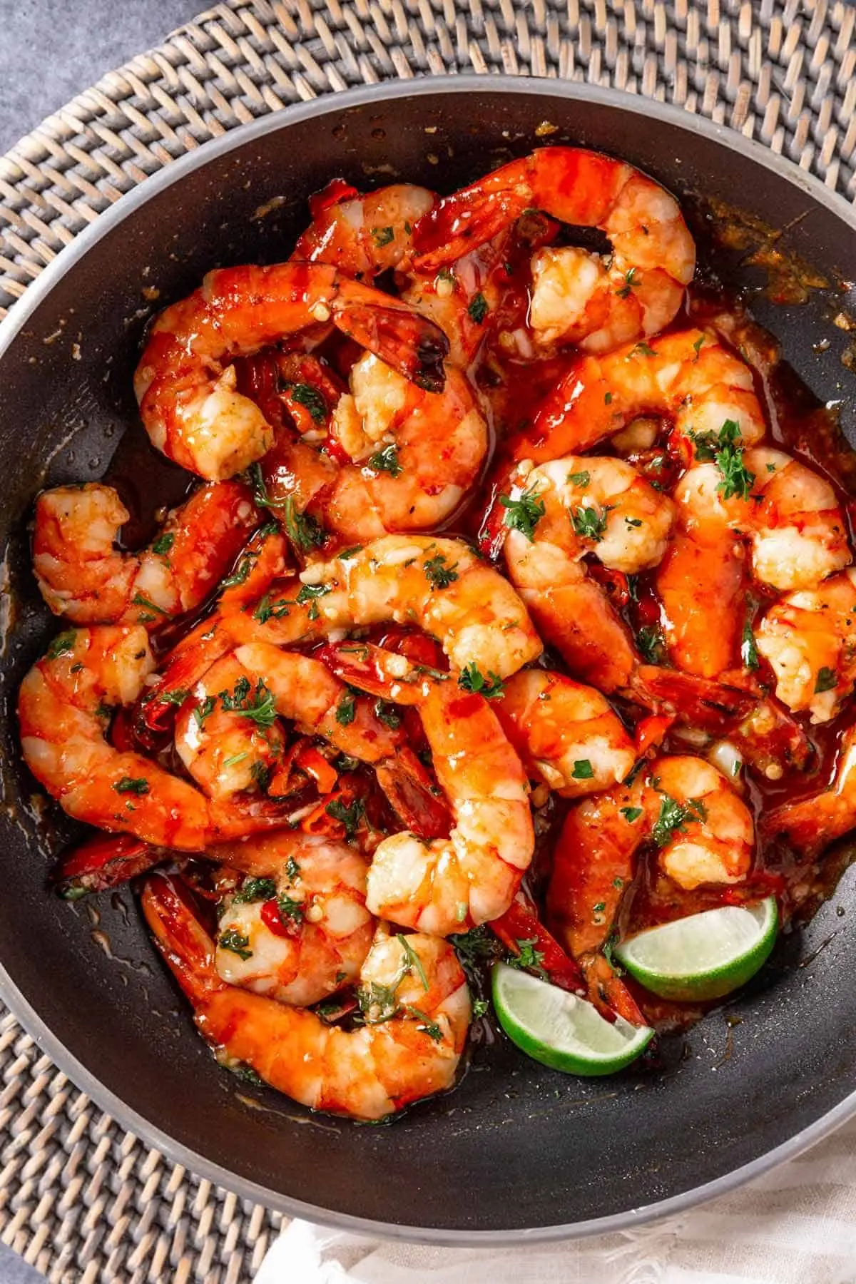 Spicy Garlic Butter Shrimp