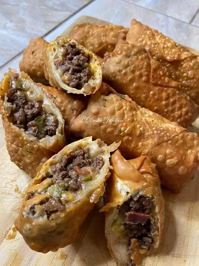 Crispy Fried Spring Rolls (Egg Rolls)