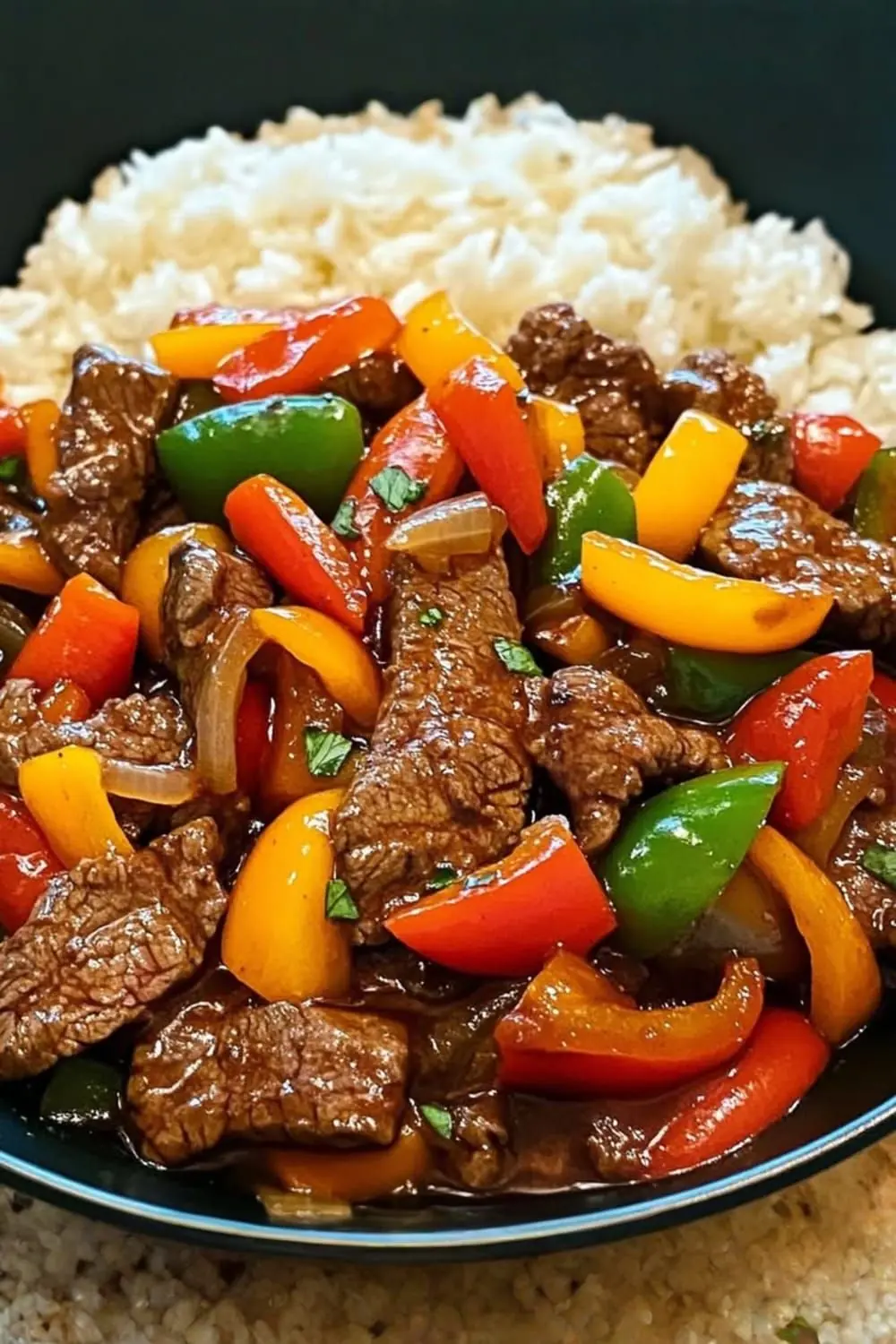 Beef Stir-Fry with Bell Peppers