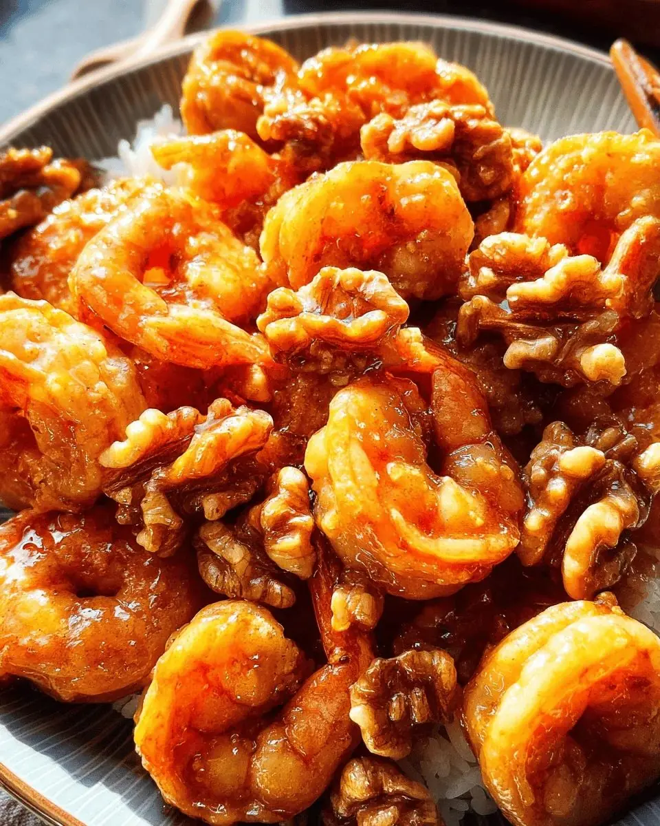 Honey Walnut Shrimp (Crispy, Sweet & Creamy)
