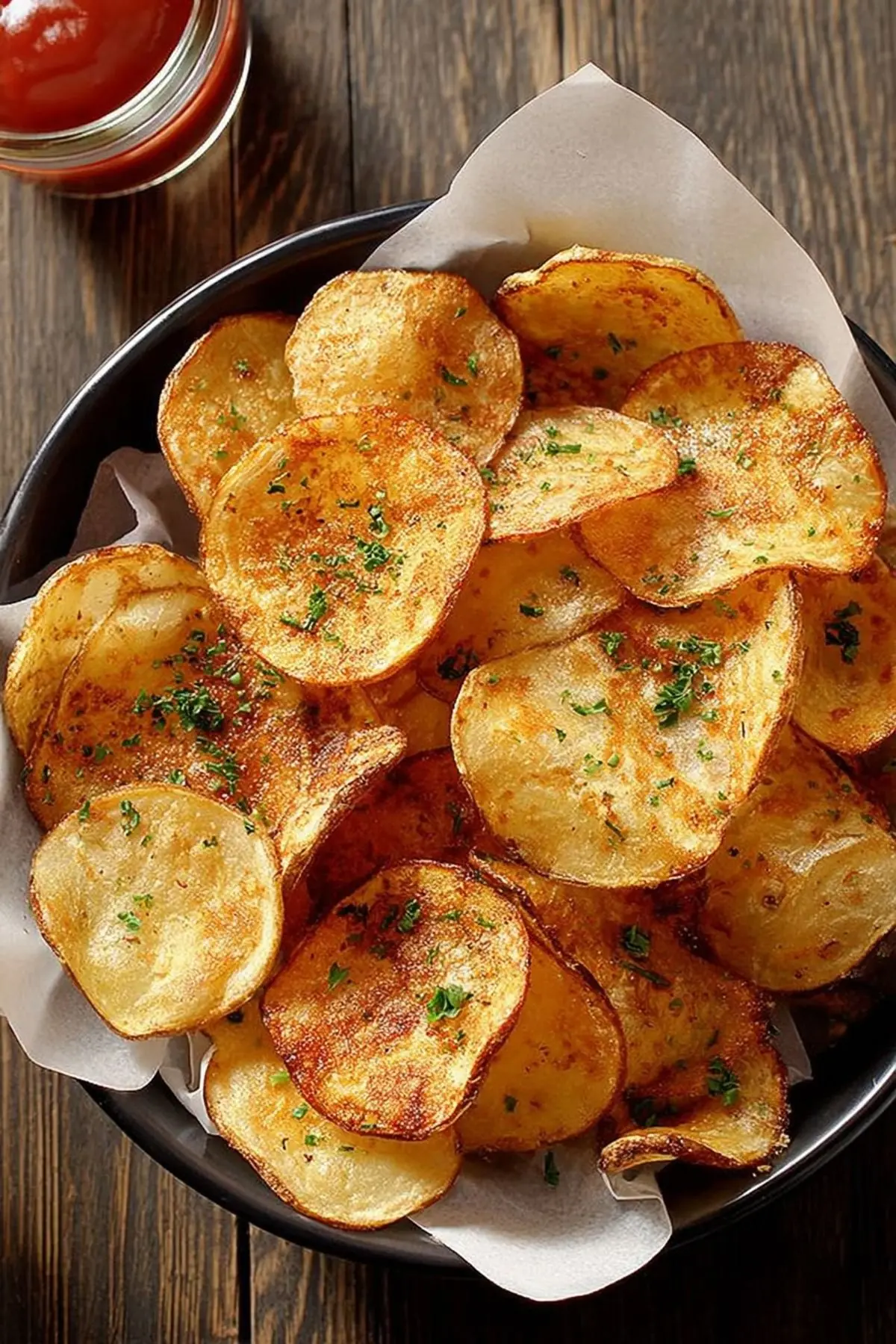 Crispy Homemade Potato Chips