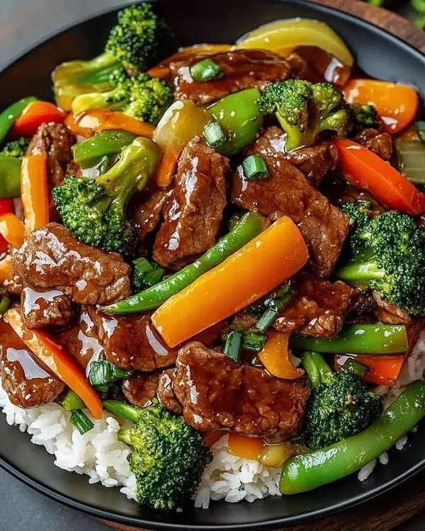 Beef Stir-Fry with Broccoli and Carrots