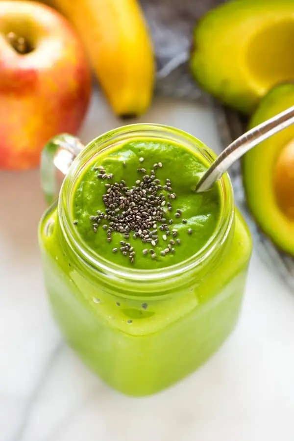 Green Power Avocado Smoothie