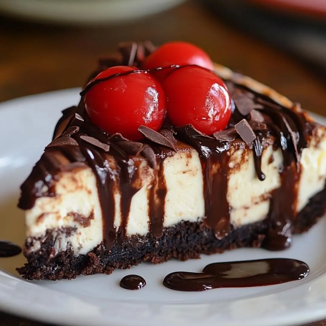 Sundae Brownie Cheesecake