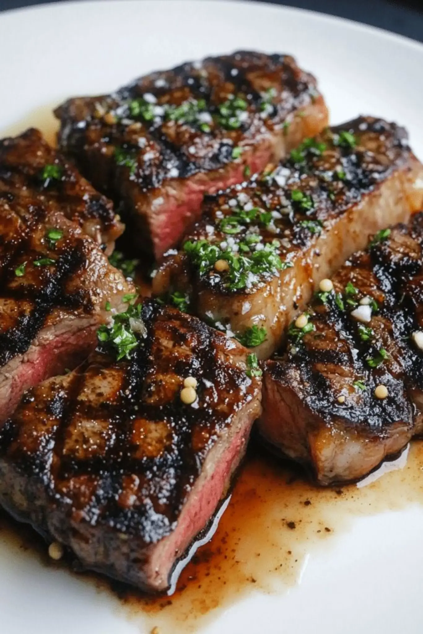 Pan-Seared Steak with Garlic Butter