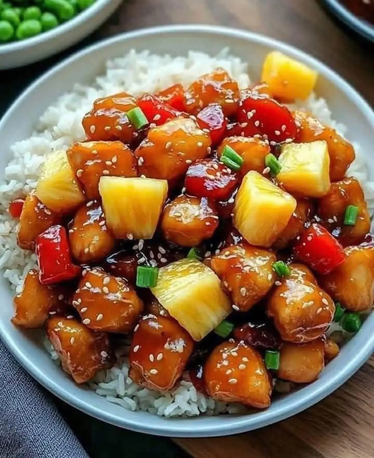 Sweet and Sour Chicken with Pineapple