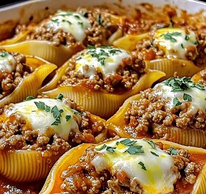 Beef & Ricotta Stuffed Shells: A Savory Delight