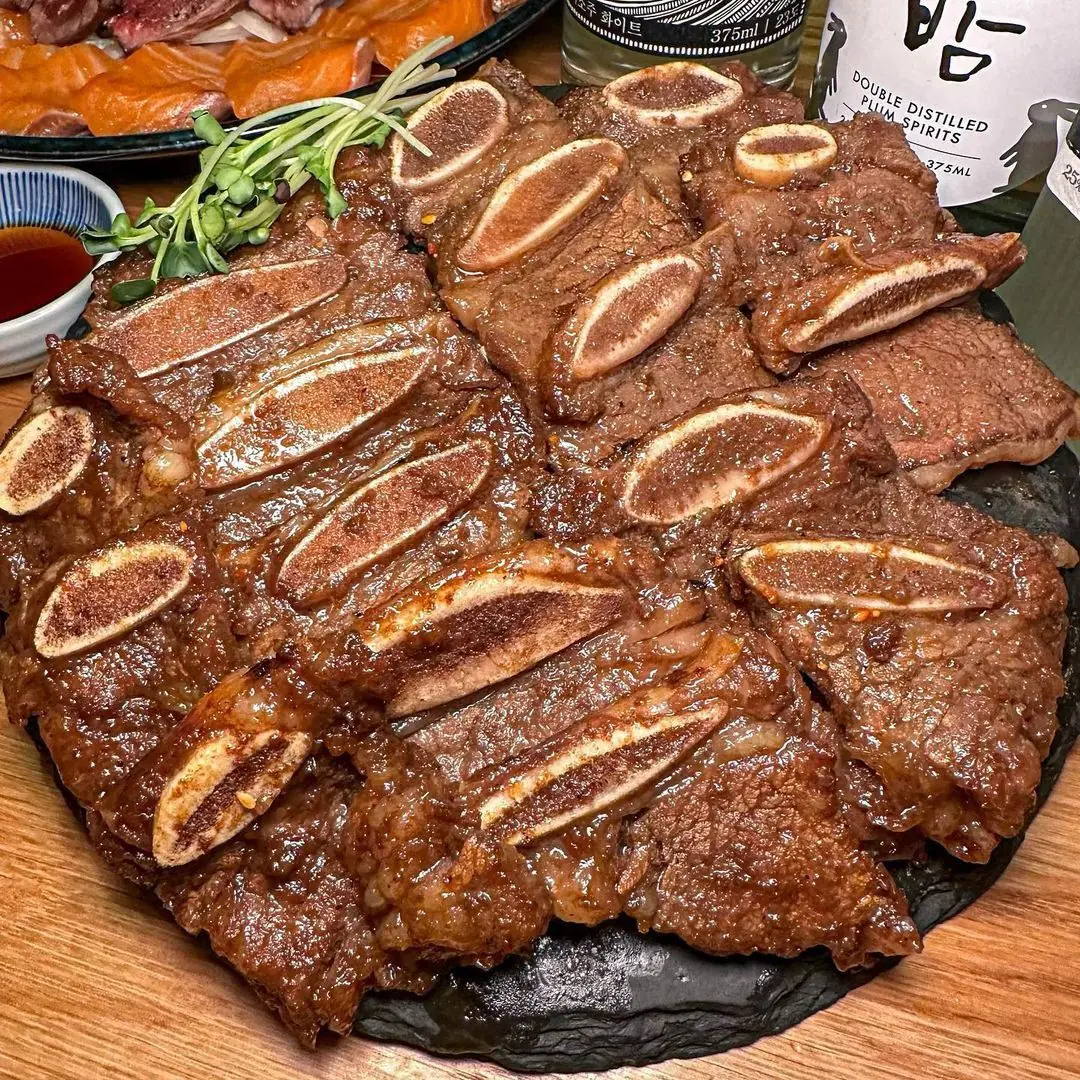 Korean LA Galbi (Marinated Beef Short Ribs)